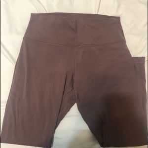 Rare//Antique bark color Lululemon leggings